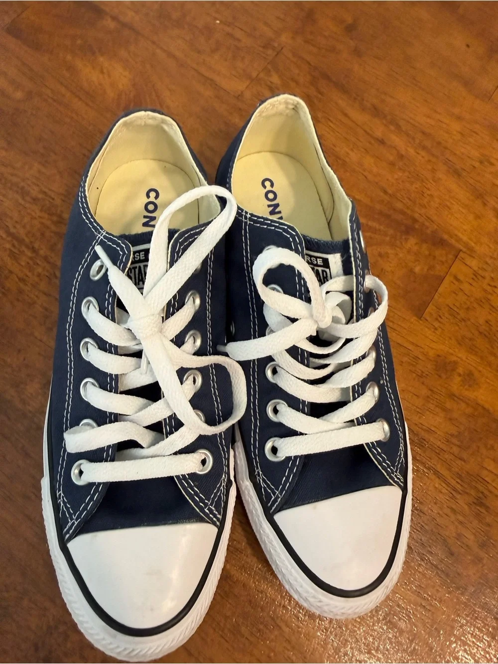 Converse Chuck Taylor All Star Low Top Navy Blue Sneakers Mens 5 Womens 7